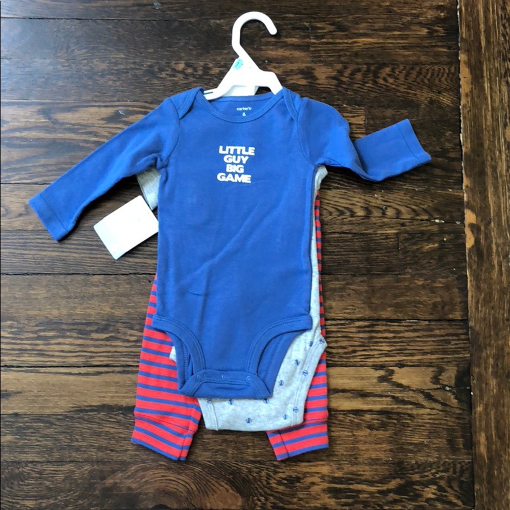 Brand New Carter’s 3-Piece Set, 6M
